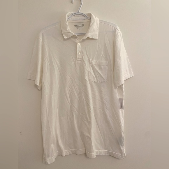BANANA REPUBLIC NWT Polo Cotton Shirt - Picture 1 of 5